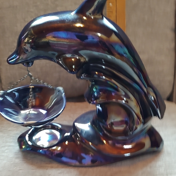 Iridescent Dolphin Incense Holder - Picture 7 of 9